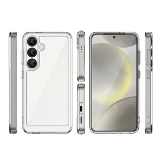 Etui Outer Space Case z żelową ramką na Xiaomi Poco F7 Pro - przezroczyste