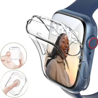 Etui Ultra Clear Watch Case na Apple Watch 49 mm (Ultra 1/2/3) - przezroczyste