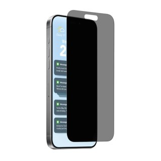 Szkło hartowane Puro Privacy prywatyzujące na iPhone 17 Pro Max