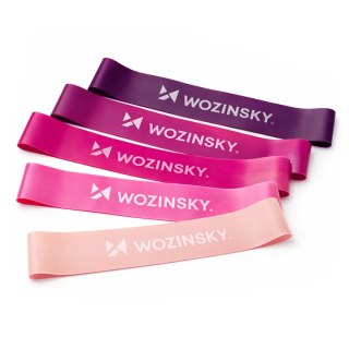 Gumy oporowe mini Wozinsky WGO-5A taśmy aktywacyjne z TPE - 5 szt.