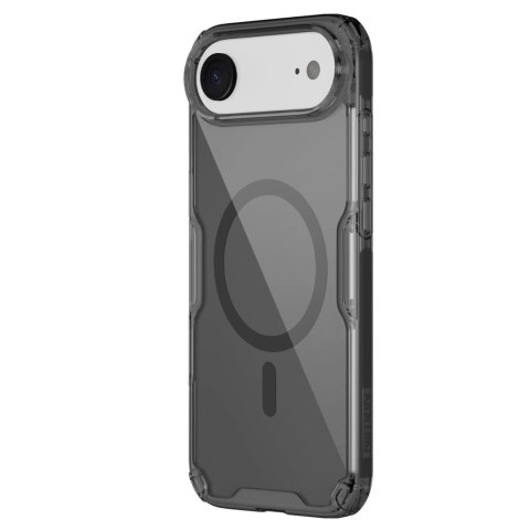 Etui Nillkin Nature TPU Pro Magnetic kompatybilne z MagSafe na iPhone 17 Air - półprzezroczysto-czarne
