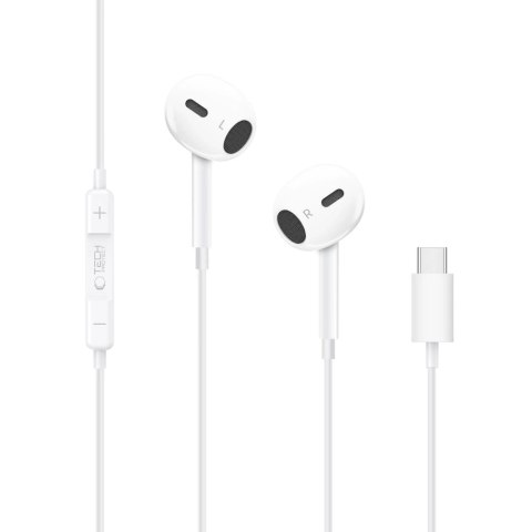 Słuchawki Tech-Protect Ultraboost Core G2 USB-C - białe