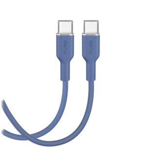 Kabel Puro Icon 60W USB-C - USB-C 1,5m - niebieski