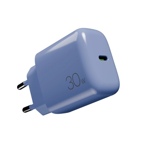 Ładowarka sieciowa Puro Pro Lite 30W USB-C - niebieska