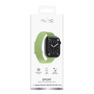 Pasek Puro Sport na Apple Watch 38/40/41/42mm - zielony