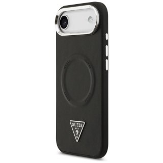 Etui Guess Triangle Logo MagSafe na iPhone Air - czarne