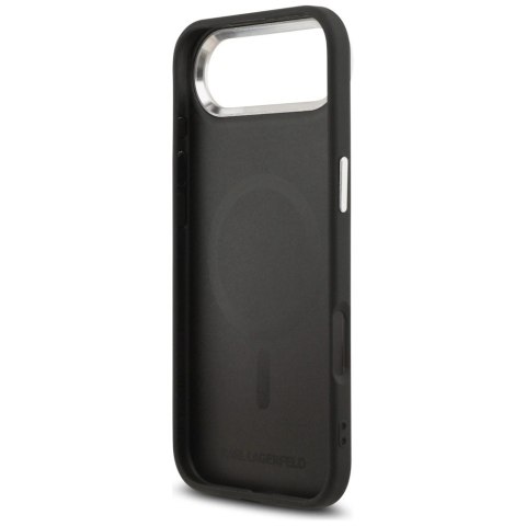 Etui Karl Lagerfeld Karl Pin MagSafe do iPhone Air - czarne