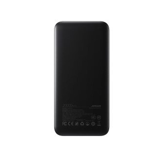 Powerbank Joyroom JR-PBF14 Pro 22,5W 20000mAh z wyświetlaczem cyfrowym 2x USB-A 1x USB-C - czarny