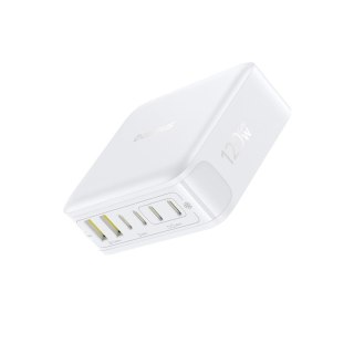 Stacja ładująca Baseus EnerFill FH21 120W 4xUSB-C + 2xUSB-A - biała