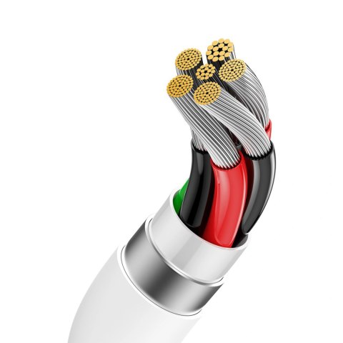 Kabel Baseus Superior Series 100W USB-A - USB-C 2m - biały