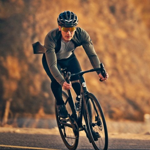 Kask rowerowy Rockbros HC-58BK-M 55-58 cm - czarno-szary