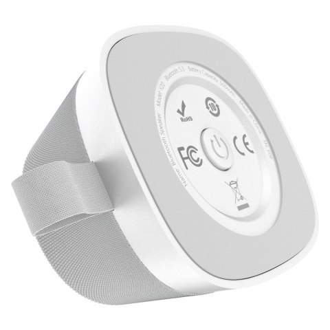 Głośnik bezprzewodowy Dudao Y20 z mocowaniem magnetycznym Bluetooth 5.3 - srebrny