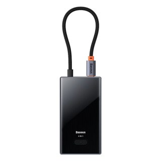 Hub USB-C Baseus PioneerJoy 4xUSB-A 3.0 - szary
