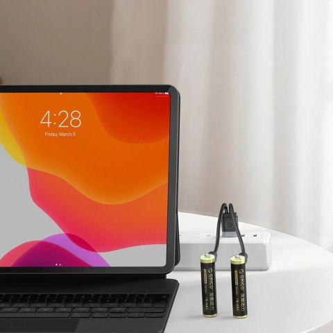 Bateria litowa Orico Ener-G EG7C 1,5 V 500mWh akumulator AAA USB-C 4 szt.