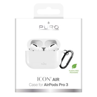 Etui Puro Icon na AirPods Pro 3 - białe