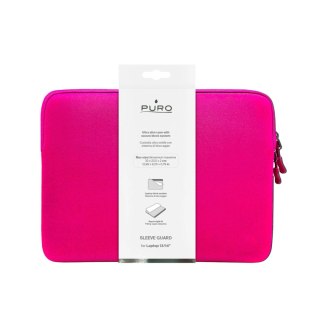 Torba Puro Slim Guard na laptopa 14" - różowa