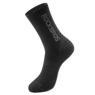 Skarpety rowerowe Rockbros 490067002 odblaskowe S - czarne