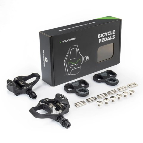 Pedały szosowe Rockbros LP-R system LOOK - czarne