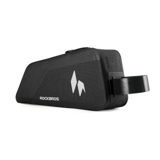 Torba na górną rurę Rockbros AS-151 RideMate wodoodporna - czarna