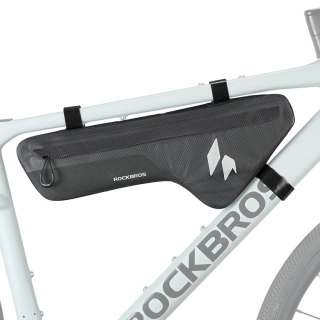 Torba rowerowa Rockbros AS-152 na dolną rurę wodoodporna 1,9 l - czarna