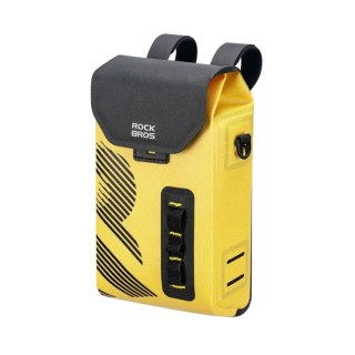 Torba rowerowa Rockbros AS-160 na kierownicę wodoodporna 1,3 l - żółta