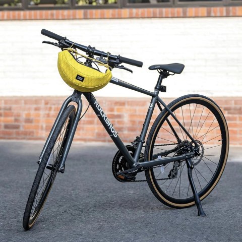 Torba rowerowa Rockbros H74 na kierownicę lub ramię typu banan 1,8 l - żółta