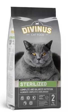 Divinus Cat Sterilized Karma Sucha Dla Kotów Sterylizowanych 2kg