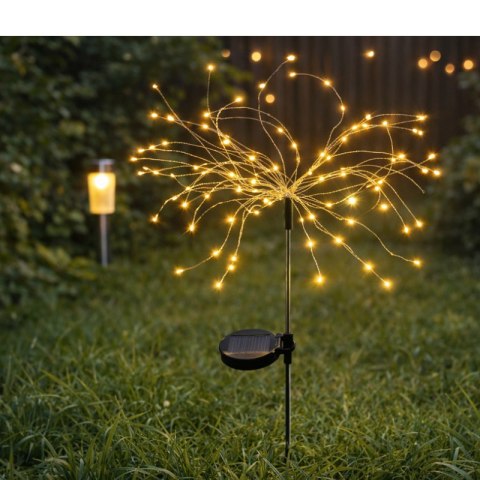 Lampa solarna ogrodowa dmuchawiec LED - 2 szt.