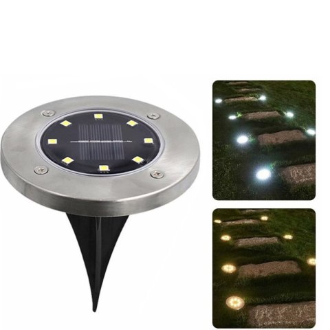 Lampki Solarne Gruntowe LED 4 Szt.