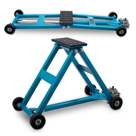 Mobilny Podnośnik Nożycowy 2500kg Regulacja 11-48cm Warsztatowy Stalowy