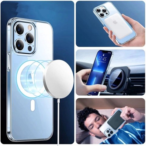Etui Tech-Protect MagMat MagSafe na iPhone 13 mini - przezroczysty