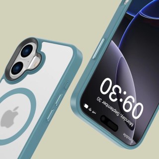 Etui Tech-Protect MagMat MagSafe na iPhone 16 - niebieskie