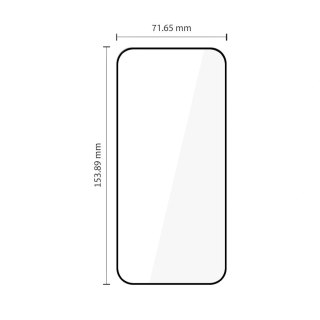 Szkło hartowane Tech-Protect Glass Fit+ 2-Pack na Xiaomi 17T - czarne