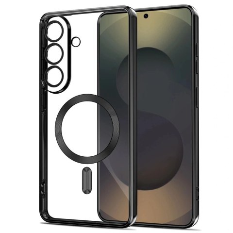 Etui Tech-Protect MagFlex na Samsung Galaxy S26 - przezroczysto-czarne
