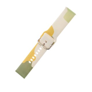 Pasek Strap Moro do Samsung Galaxy Watch 40 / 41 / 42 / 43 / 44 mm silikonowa bransoletka opaska do zegarka - wzór 14