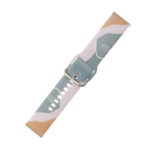 Pasek Strap Moro do Samsung Galaxy Watch 40 / 41 / 42 / 43 / 44 mm silikonowa bransoletka opaska do zegarka - wzór 17