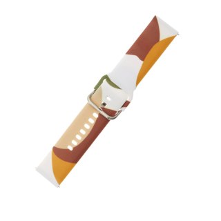 Pasek Strap Moro do Samsung Galaxy Watch 40 / 41 / 42 / 43 / 44 mm silikonowa bransoletka opaska do zegarka - wzór 4