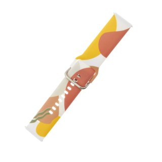 Pasek Strap Moro do Samsung Galaxy Watch 40 / 41 / 42 / 43 / 44 mm silikonowa bransoletka opaska do zegarka - wzór 7