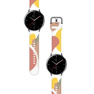 Pasek Strap Moro do Samsung Galaxy Watch 40 / 41 / 42 / 43 / 44 mm silikonowa bransoletka opaska do zegarka - wzór 7