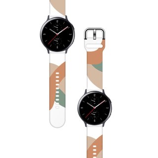 Pasek Strap Moro do Samsung Galaxy Watch 45 / 46 / 47 mm silikonowa bransoletka opaska do zegarka - wzór 3