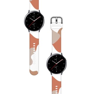 Pasek Strap Moro do Samsung Galaxy Watch 45 / 46 / 47 mm silikonowa bransoletka opaska do zegarka - wzór 5