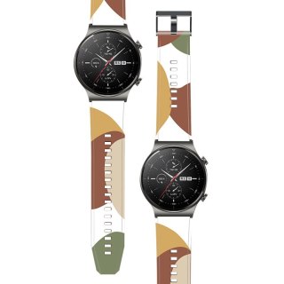 Strap Moro opaska do Huawei Watch GT2 Pro silikonowy pasek bransoletka do zegarka wzór 5