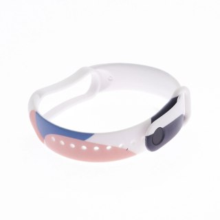 Strap Moro opaska do Xiaomi Mi Band 3 / 4 silikonowy pasek bransoletka do zegarka wzór 10