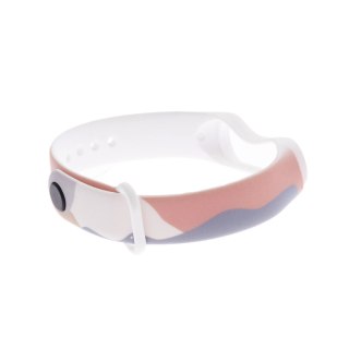 Strap Moro opaska do Xiaomi Mi Band 3 / 4 silikonowy pasek bransoletka do zegarka wzór 12