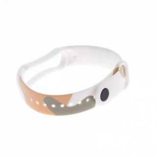 Strap Moro opaska do Xiaomi Mi Band 5 / 6 silikonowy pasek bransoletka do zegarka wzór 6