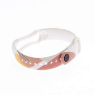Strap Moro opaska do Xiaomi Mi Band 5 / 6 silikonowy pasek bransoletka do zegarka wzór 7