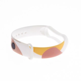 Strap Moro opaska do Xiaomi Mi Band 5 / 6 silikonowy pasek bransoletka do zegarka wzór 7