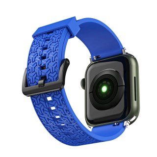 Pasek bransoleta do zegarka Watch Strap Y opaska do Apple Watch 42 / 44 / 45 mm - niebieski