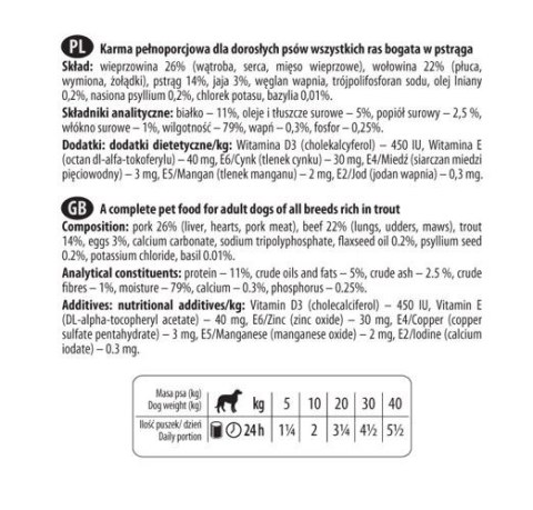 Dolina Noteci Premium Pstrąg 150g