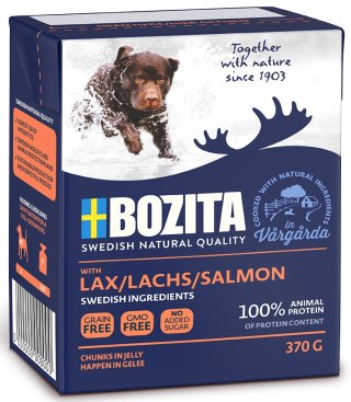 BOZITA Dog Łosoś W Galarecie 370g